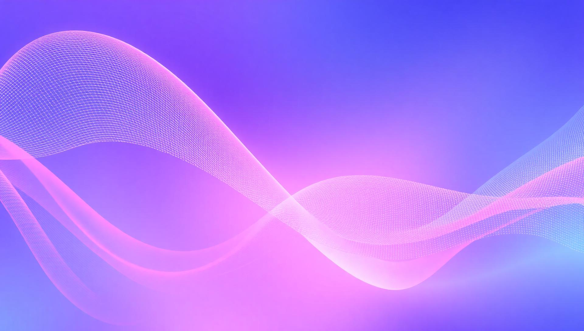 Aurora gradient mesh in pink and purple